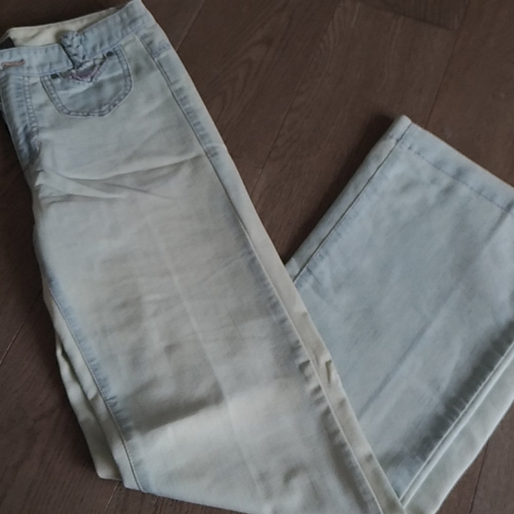 EUC Y2k Armani flared leg Jean